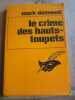 Mark demwell Le crime des hauts toupetsle Maque n1551. 