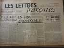 Les Lettres Françaises n63 7 Juillet 1945 paulhan peynet effel dorgelès. 