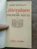 André rousseaux Littérature du vingtième siècle Tome 3 Albin michel. 