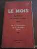 Le mois Synthèse de l'Activité mondiale du 1er Septembre au 1er Octobre 1931. 