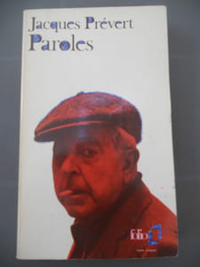 Jacques prévert paroles folio