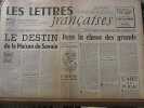 Les Lettres Françaises n100 22 mars 1946 paulhan peynet effel fernier. 