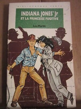 Les martin Indiana Jones Jr et la princesse fugitive bibliothèque verte. Martin Les