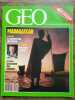 Magazine GEO n117 Novembre 1988. 