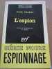 Paul thomas L'espion Gallimard Série Noire n952. 