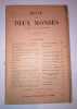 Revue des deux mondes 15 Juin 1938. François Buloz