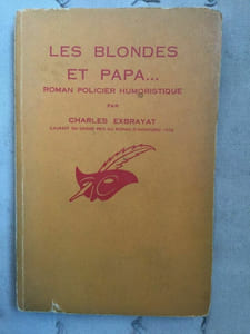 Les blondes et papa Librairie des champs élysées
