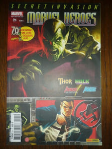 Heroes n21 panini comics Juillet 2009