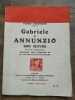 Gabriele d'Annunzio son oeuvre Nouvelle Revue critique. PIERRE COURTHION