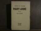 Daphné Du Maurier MARY-ANNE. 