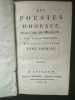 L'abb&eacute; Batteux Les Poesies Dhorace Avignon 1805. 