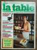 La Table Magazine n2 Décembre 1976. 