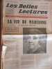 Les Belles Lectures n56 du 26 Mars au 1 Avril 1947 Marivaux la Vie de Marianne. 