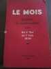 Le mois Synthèse de l'Activité mondiale du 1er Mai au 1er Juin 1939 Maulde. 