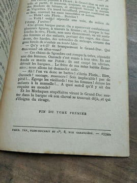 Les oiseaux s'envolent et Les fleurs tombent Tome 1 et Tome 2. Elémir Bourges