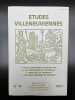 &eacute;tudes Villeneuviennes n16. 