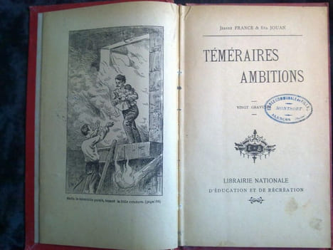 Jeanne France Eva Jouan Téméraires ambitions-20 gravures Librairie Nationale. undefined