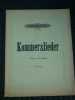 Kommerslieder Klavier zu 2 Händen Friedlaender Edition Peters N2803. 
