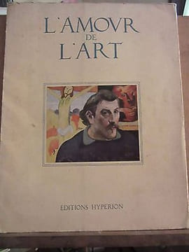 L'amour de l'art n3 avril 1938. undefined