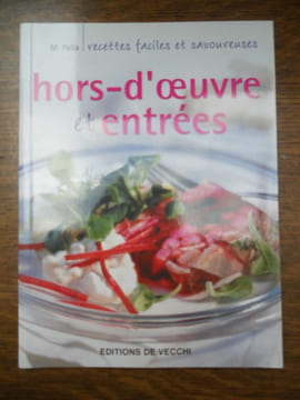 m palla Recettes faciles et savoureuses hors d'oeuvre et entrées De Vecchi. undefined