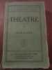 Marivaux Théâtre La Renaissance du Livre non daté. 