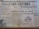 Les Lettres Françaises n196 19 Février 1948 paulhan peynet effel eisenstein. 