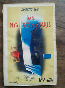 Eugène sue Les mystères de paris 2 vol