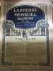 Larousse Mensuel illustré Revue Encyclopédique n124 Juin 1917. 