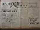 Les Lettres Françaises n159 6 juin 1947 paulhan machado carbi aragon. 