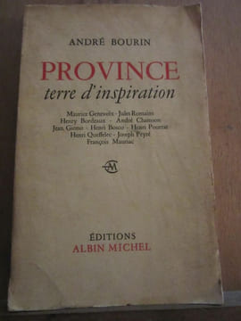 André bourin Province terre d'inspiration. undefined