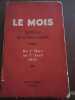 Le mois Synthèse de l'Activité mondiale du 1er mars au 1er avril 1931 Maulde. 