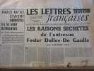 Les Lettres Françaises n du 18 Décembre 1947 paulhan peynet effel carbi. 