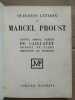 Quelques Lettres de Librairie hachette. Marcel Proust