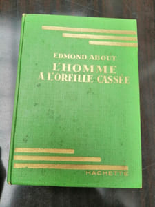Edmond about à l'oreille cassée Hachette