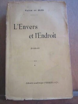 Victor du bled L'Envers et l'endroit Librairie Académique Perrin et cie. undefined
