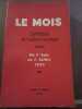 Le mois Synthèse de l'Activité mondiale du 1er Juin au 1er Juillet 1933 Maulde. 