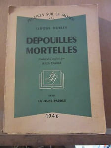 Dépouilles mortelles La Jeune parque
