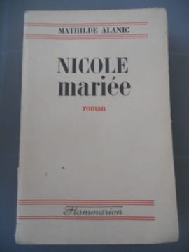 Nicole mariée flammarion. Mathilde Alanic