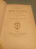 H. Motheau Jouaust Les essais de Montaigne Tome 3 Librairie des Bibliophiles. 