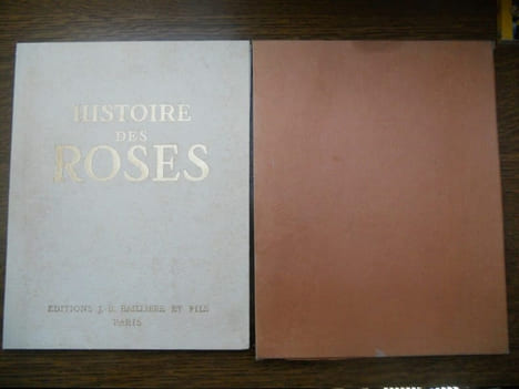 bonnet baillère lang Histoire des roses Editions j Baillière et fils. undefined