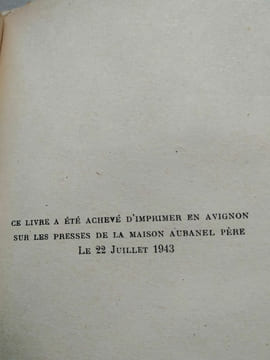 Le Duc des Halles édouard aubanel. ANDRE BILLY