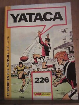 yataca le sport en b d n226 mensuel Mon journal Avril 1987. undefined
