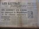 Les Lettres Françaises n 11 Décembre 1947paulhan peynet effel chambrun. 