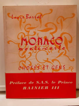 Louis barral Monaco monte carlo choses et gens. undefined