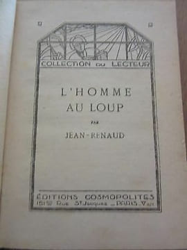L'Homme au loup. Jean Renaud