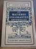 Les Matières colorantes artificielles Collection Armand Colin. Martin Les