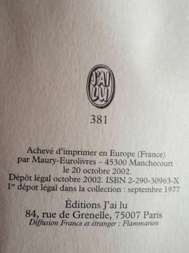 a e Van vogt à la poursuite des slans J'ai lu. undefined