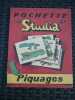 Pochette Studia Piquage 4 planches sur 6. 