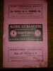 Brochure de 100 pages alcools rhums... incomplet. 