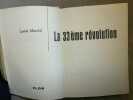 La 33 émé révolution plon. Lucien Marchal